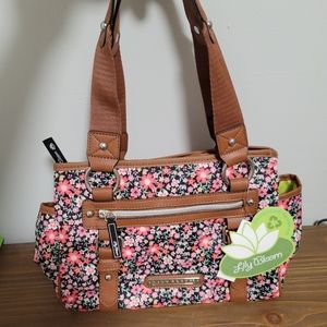 Lily Bloom Landon Satchel in Wildflower Meadow